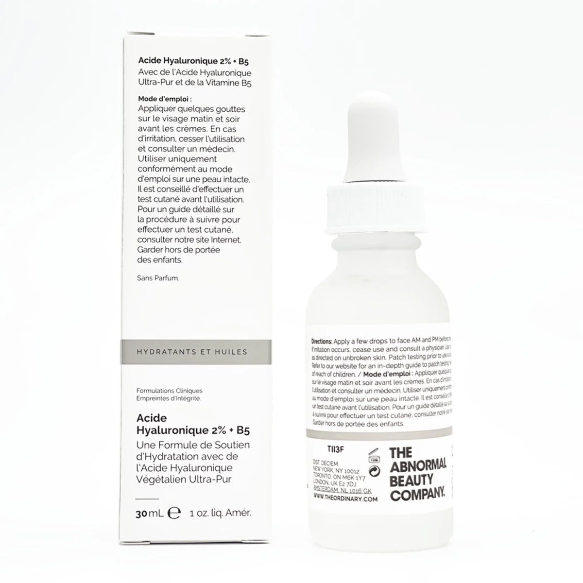 Hyaluronic Acid 2% + B5 30ml Y541