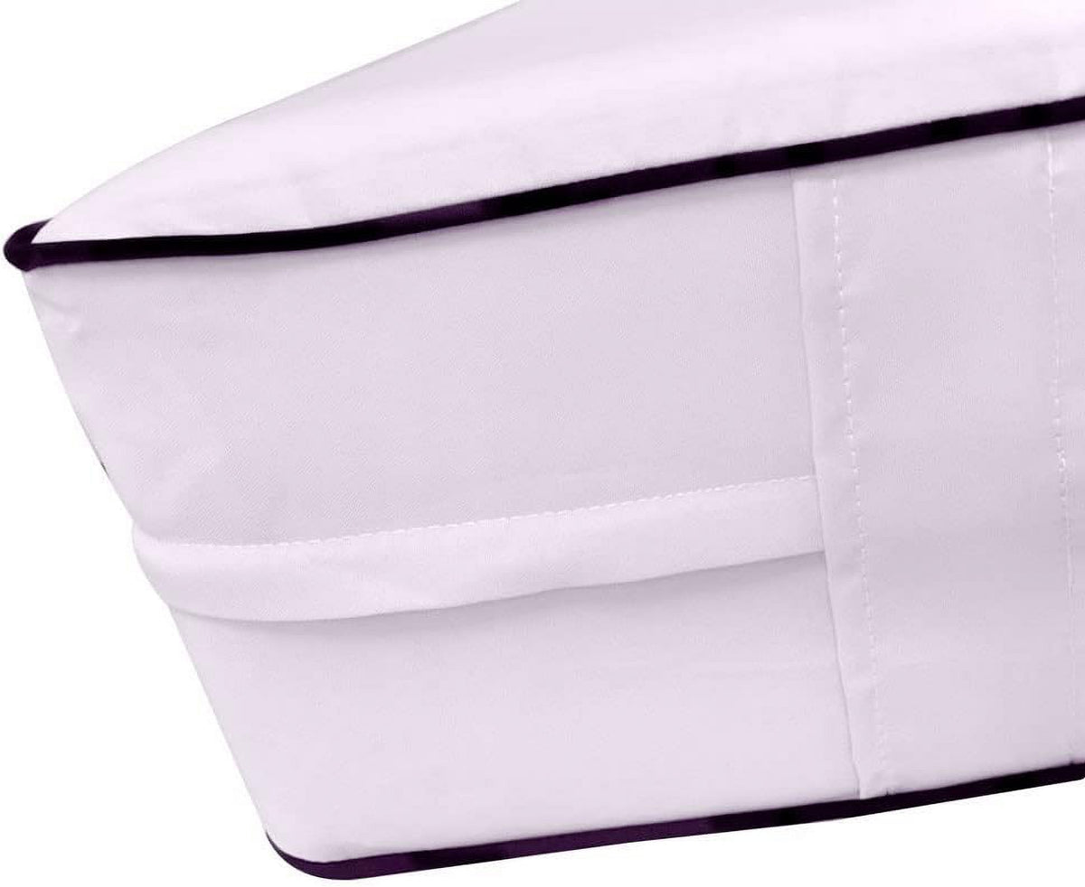 Contrast Trim Daybed Fitted Sheet Slipcover L977