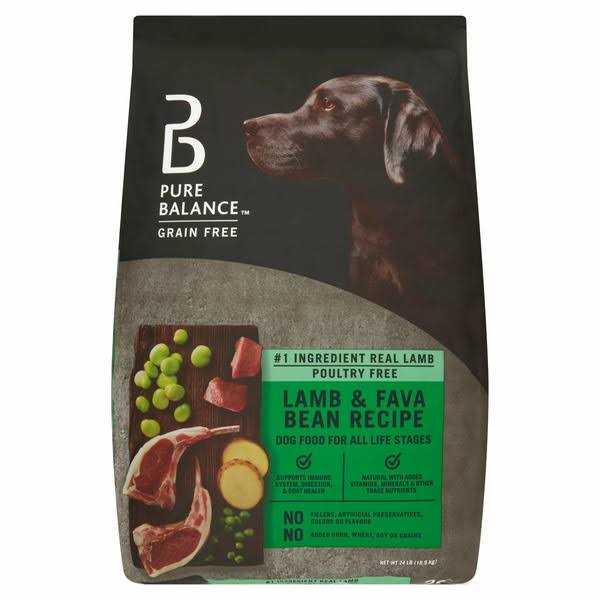 Grain Free Lamb & Fava Bean Recipe Dog Food S6396