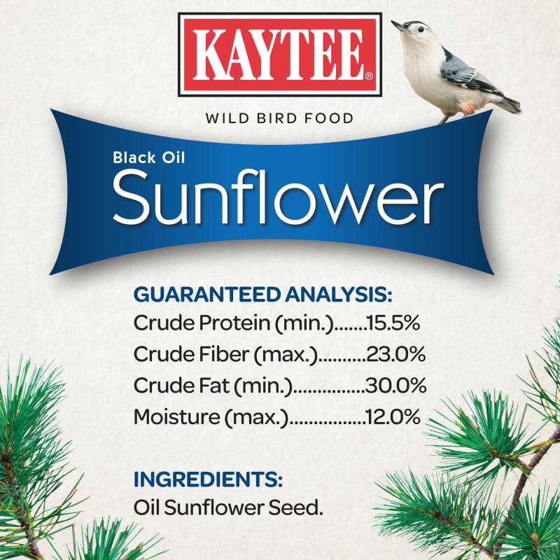 Black Oil Sunflower Wild Bird Food N931133