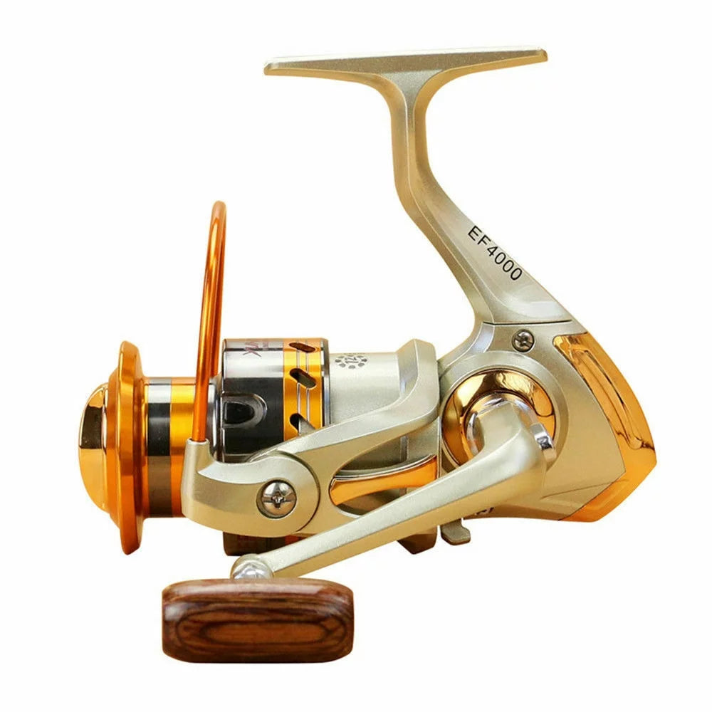 Spinning Fishing Reel 12BB Metal Spool A6582