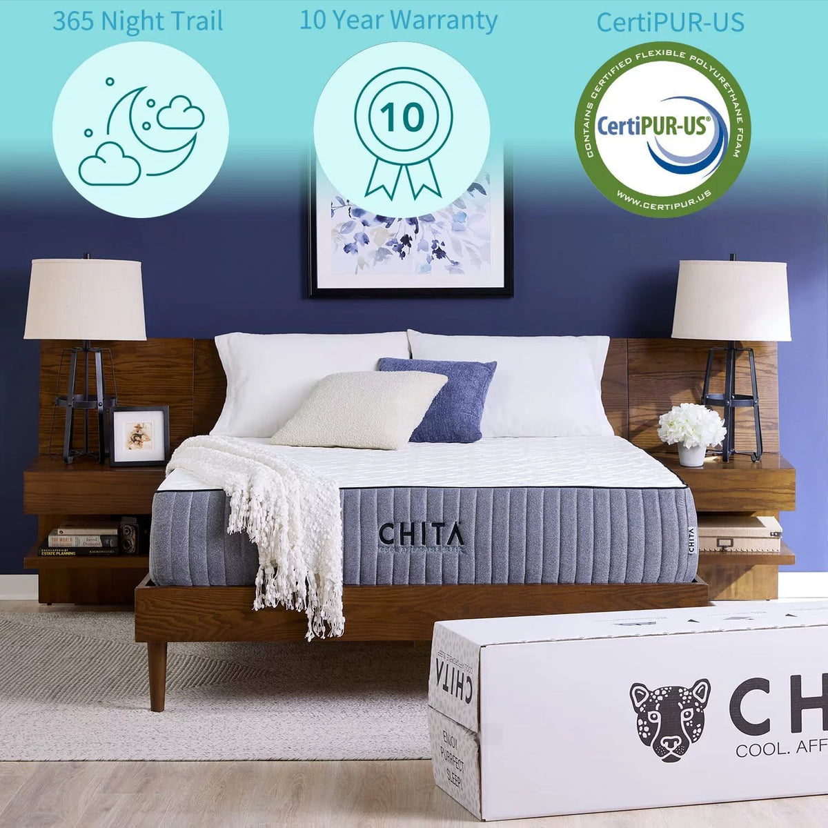 12 inch Gel Memory Foam Mattress Twin Size Q770955