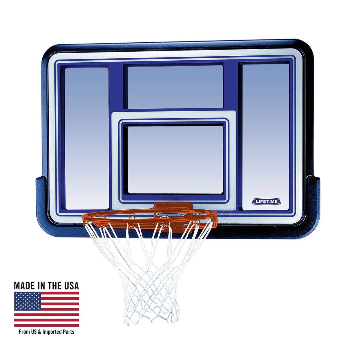 Basketball Backboard and Rim Combo 44 inch Polycarbonate T23360
