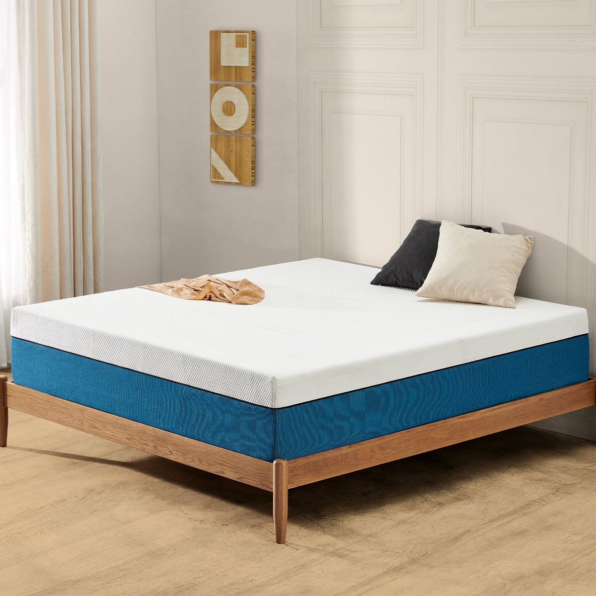 Queen 10 Gel Memory Foam Mattress U263836