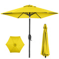 7.5ft Heavy-Duty Outdoor Patio Umbrella U15453