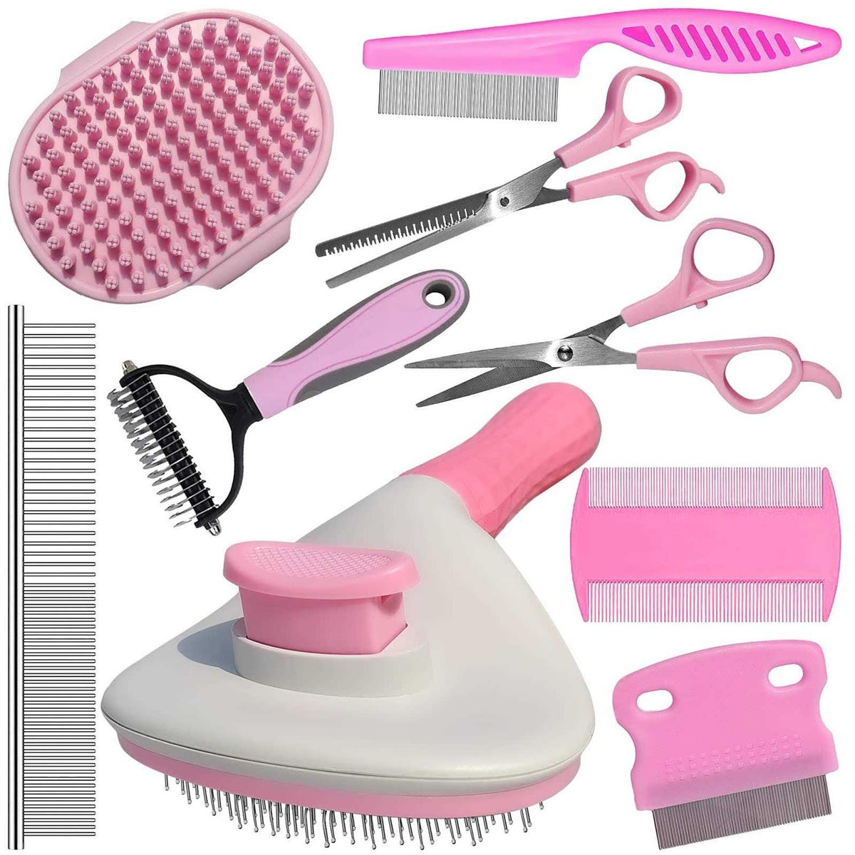 Dog Grooming Brush Shedding Kit C788329