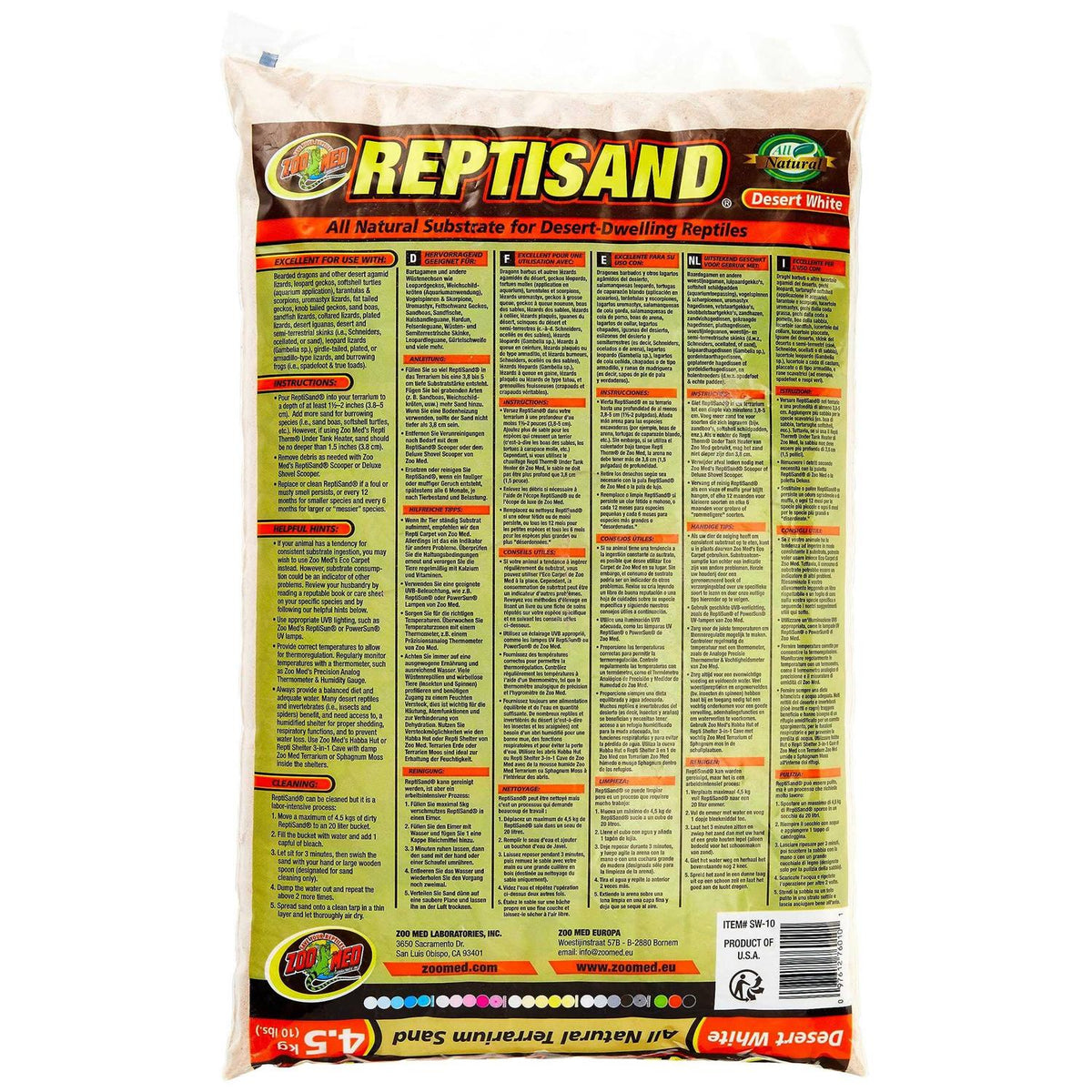 White ReptiSand R58765