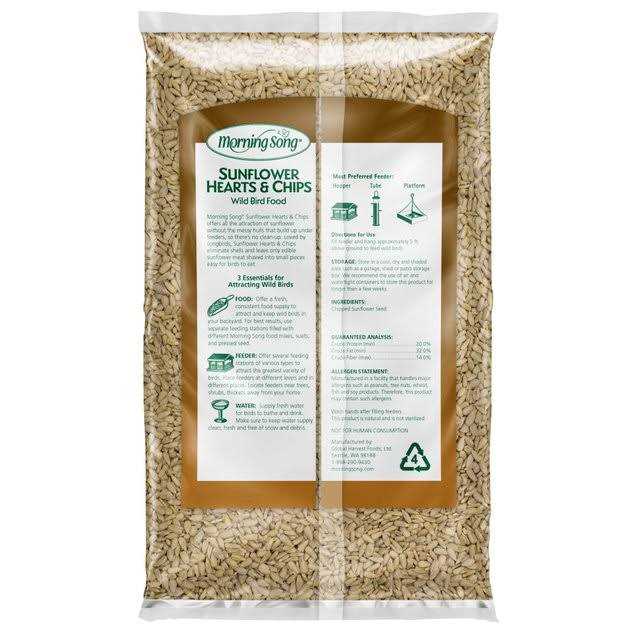 Sunflower Hearts & Chips Wild Bird Food I44575
