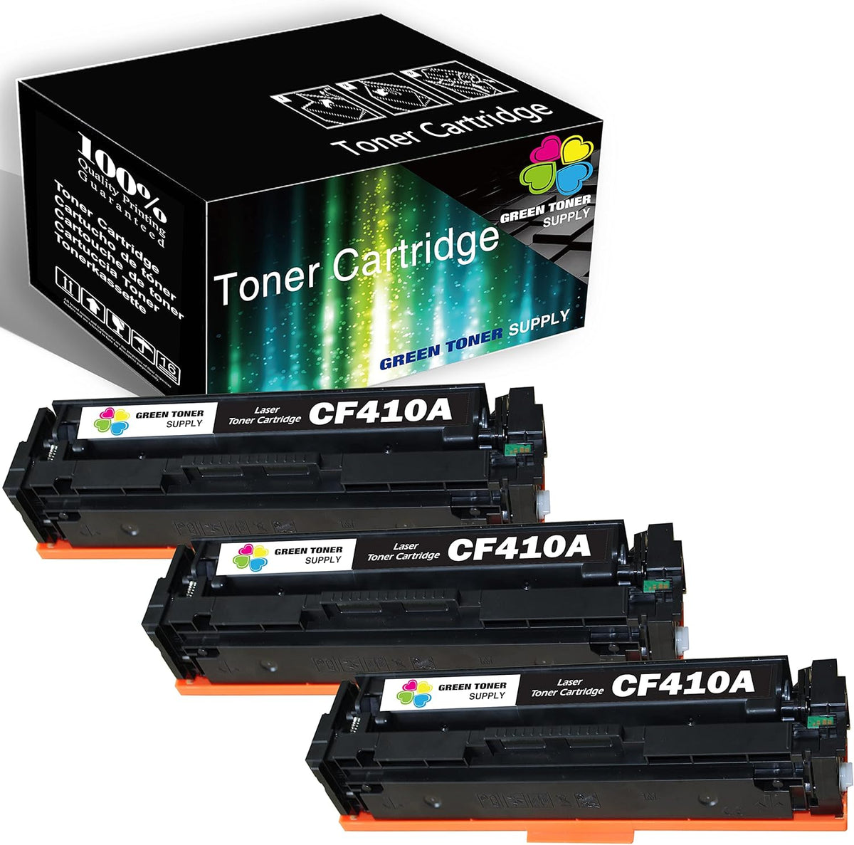 Compatible Black Toner Cartridge 3-Pack D892437