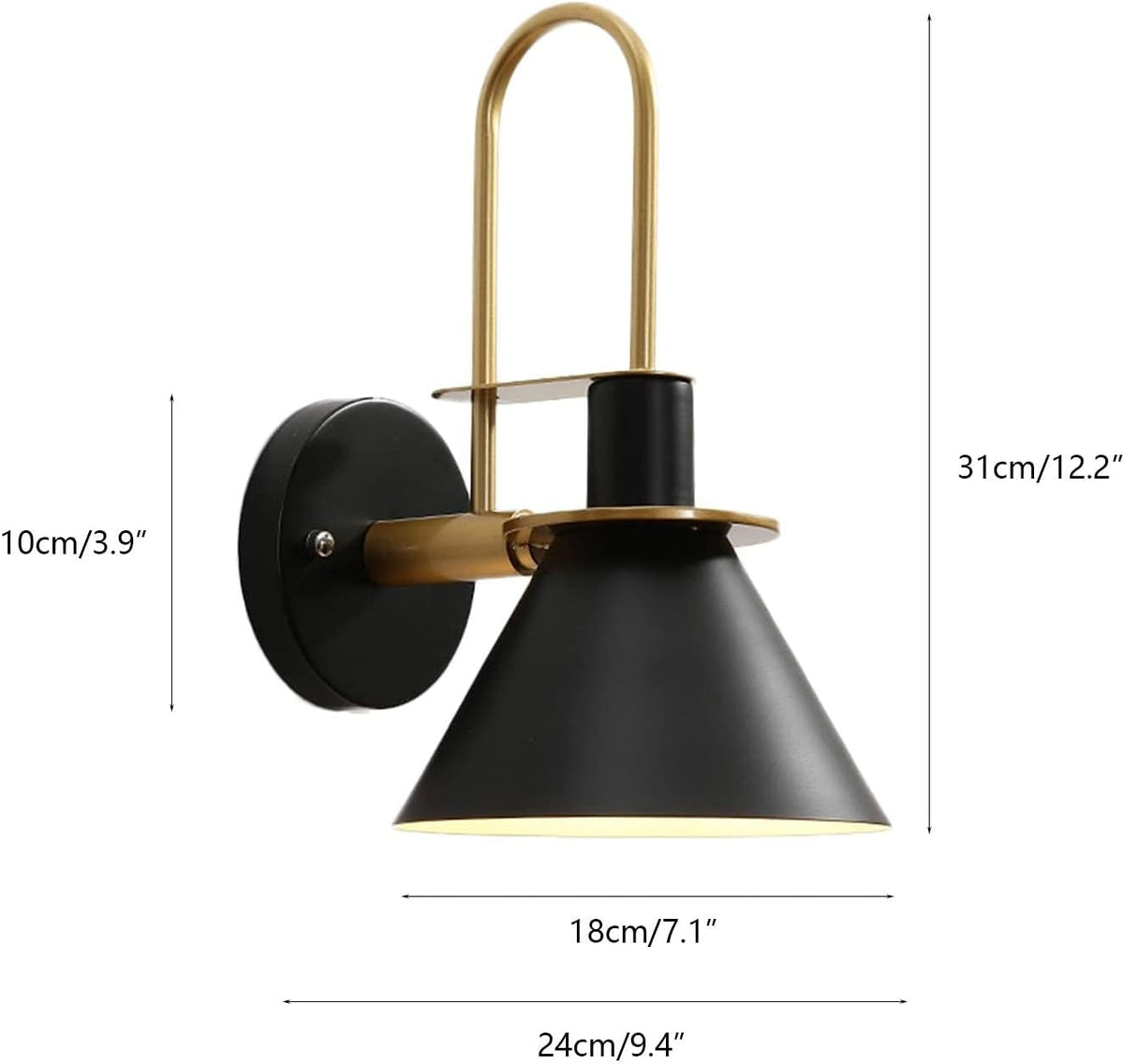 Battery Operated Non Hardwired Wall Light Fixtures Set of Two C6485