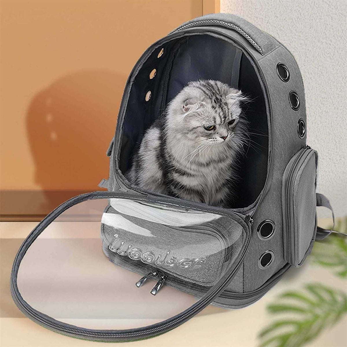 Cat Carrier Backpack with Air Holes P840950