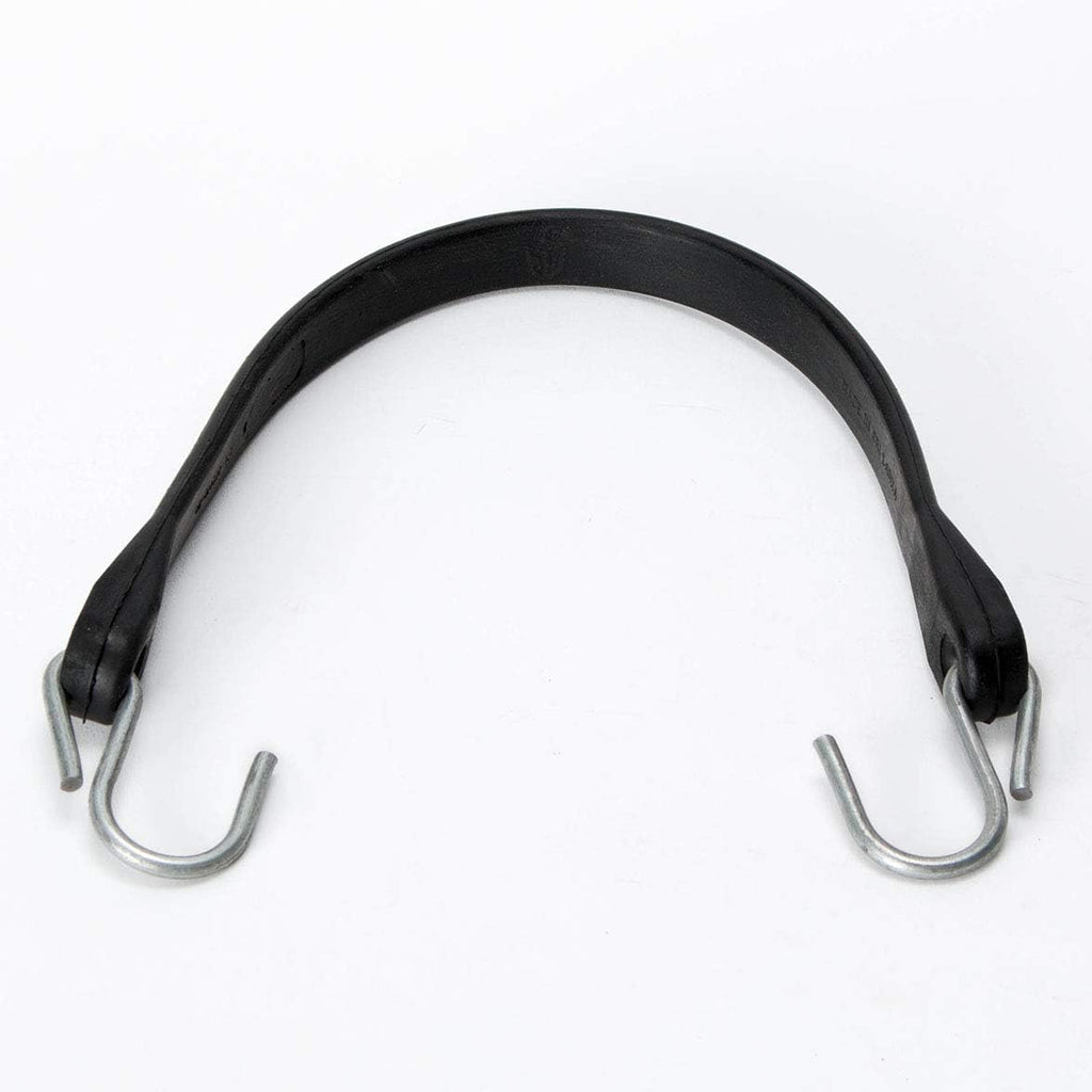 50 Pack 9" Natural Rubber Tarp Straps with Metal S-Hooks H3084