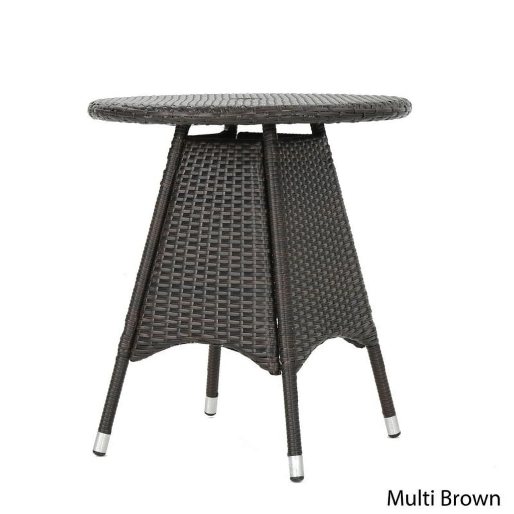 Round Wicker Patio Dining Table U806906