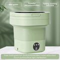Foldable Portable Mini Washing Machine 8L Green V3055