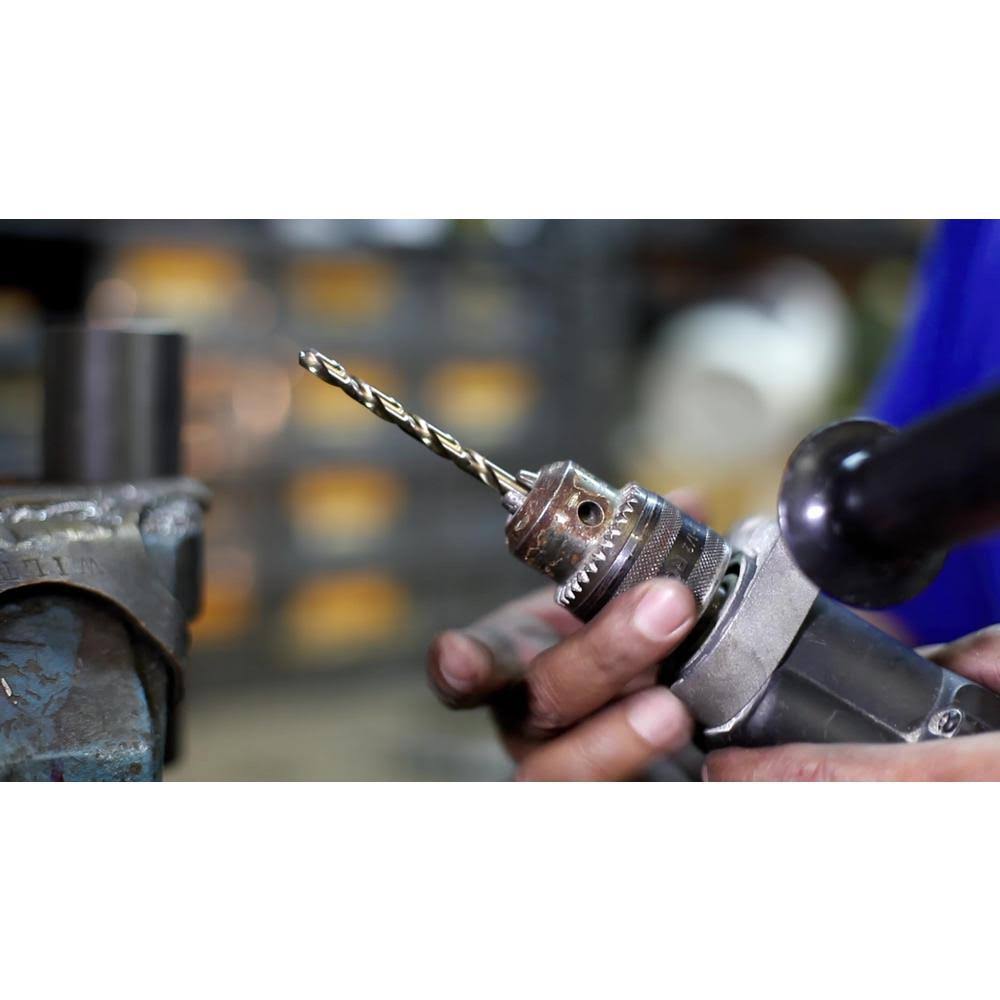 64 inch Cobalt Heavy Duty Jobber Length Drill Bit, Pack of 6 V7676