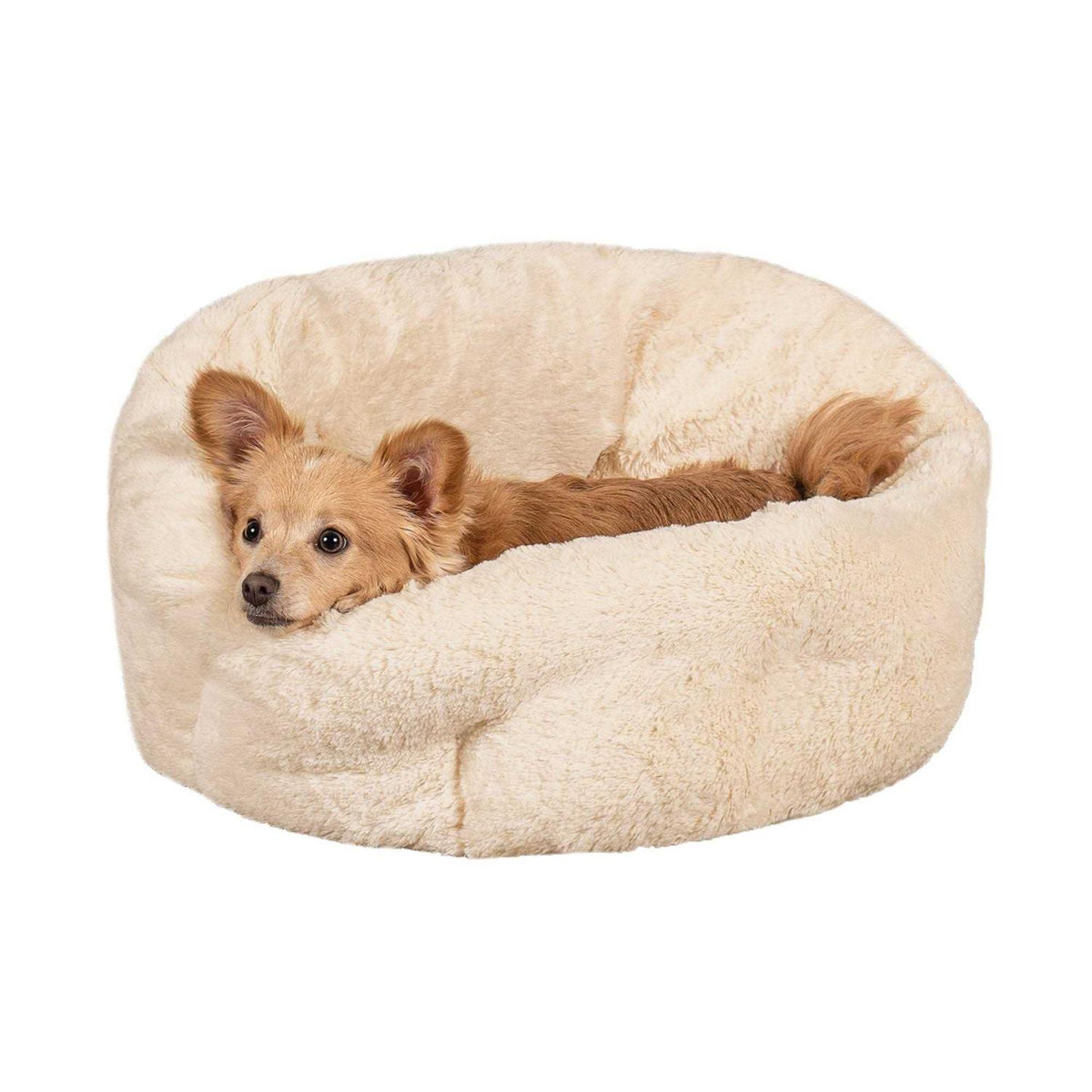 Luxury Fur Warming Cuddler Bed V842013