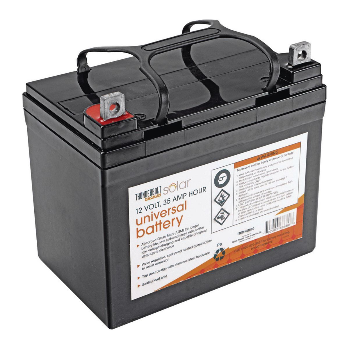 12V 35 Ah Sealed Lead-Acid Battery P986