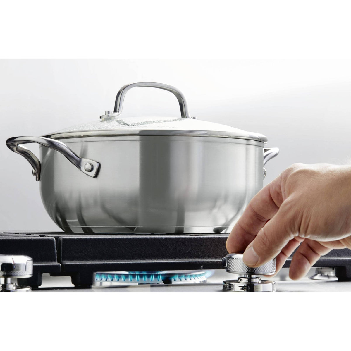 Stainless Steel 4qt Casserole with Lid C927194