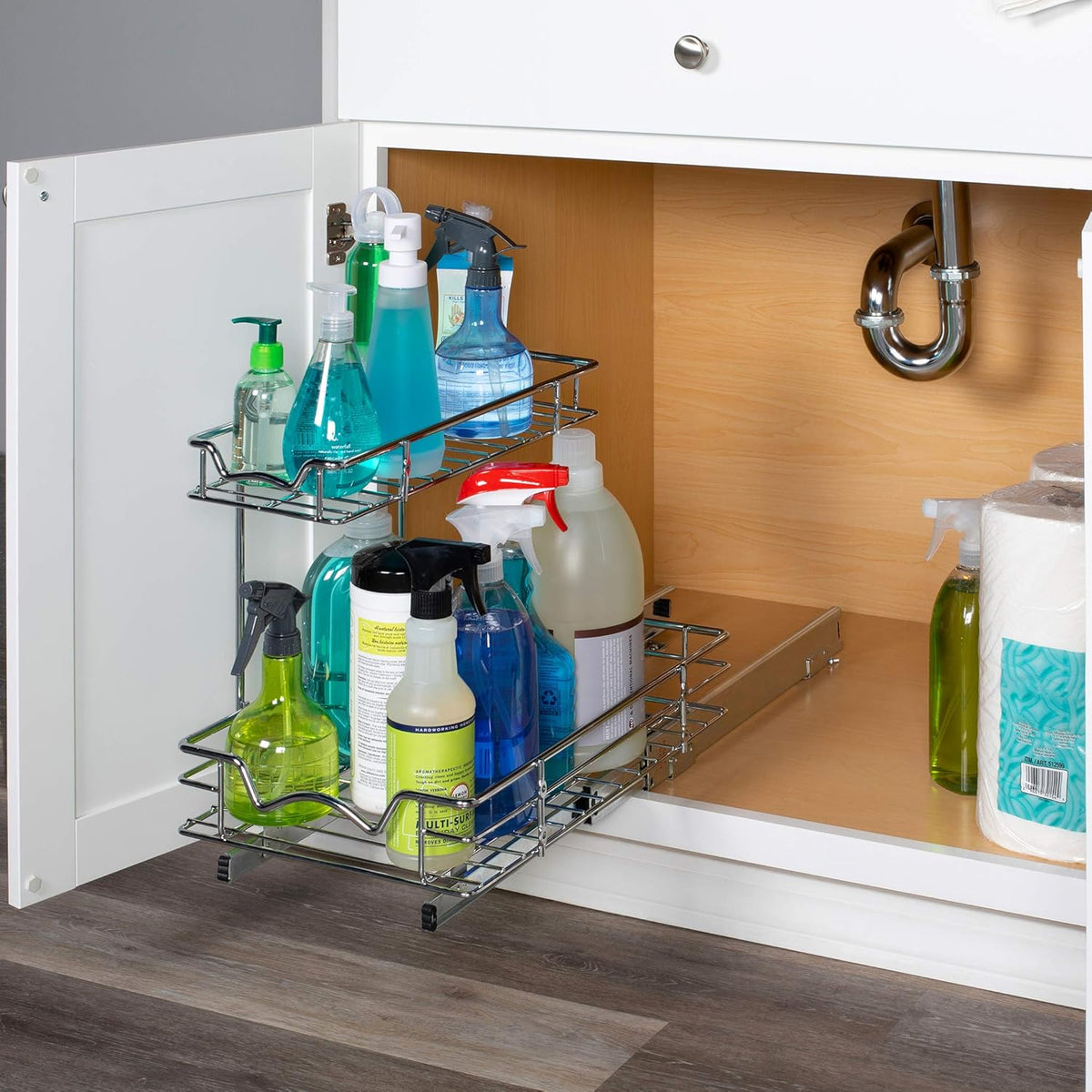 Pull Out Cabinet Organizer Sliding Shelf O21423