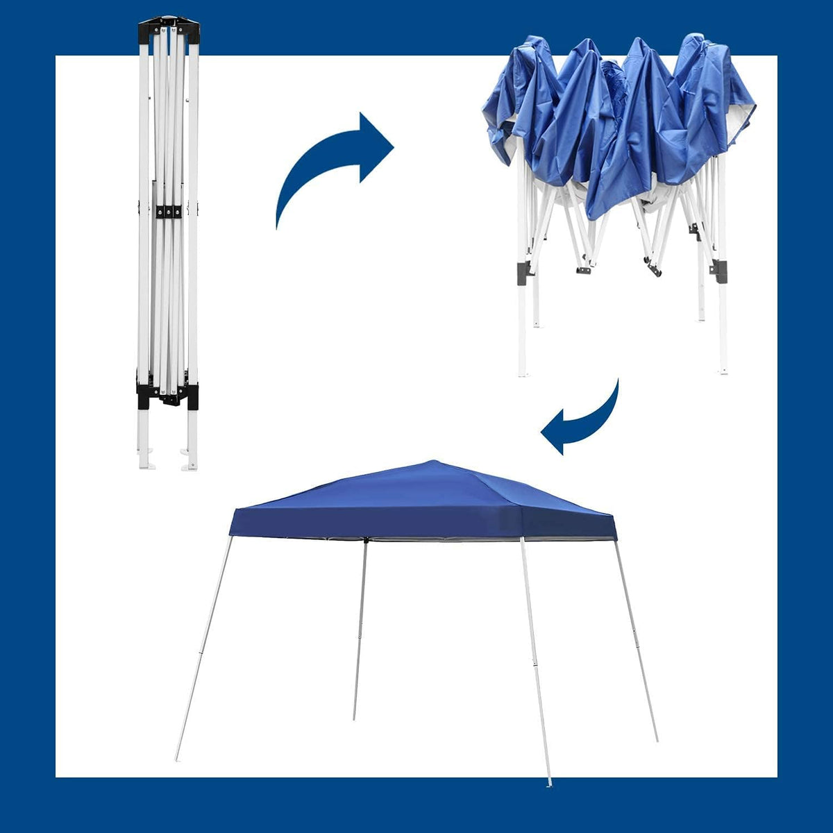 8x8 FT Pop up Canopy Tent W611