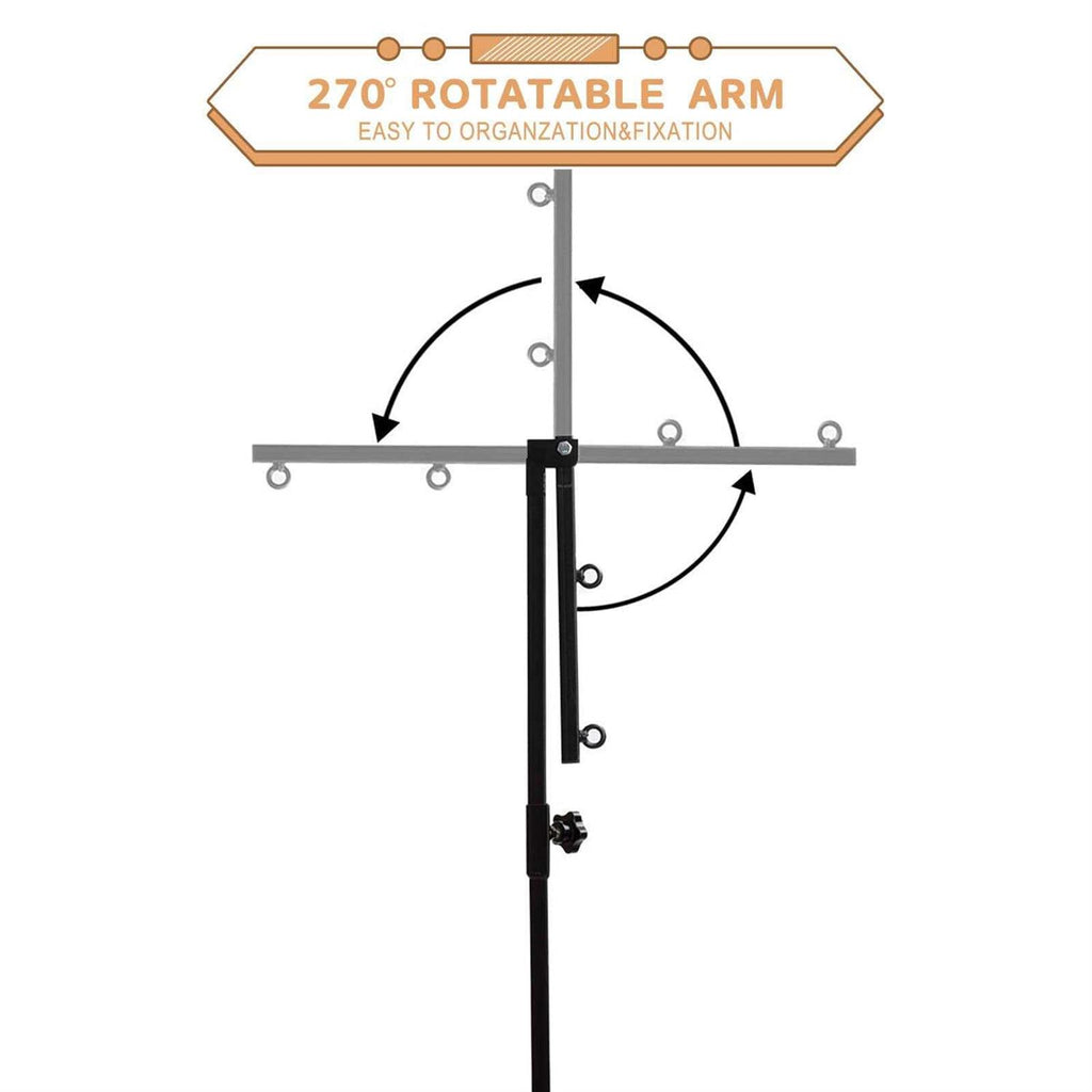 Dog Grooming Table Arm with Clamp and Post W8159