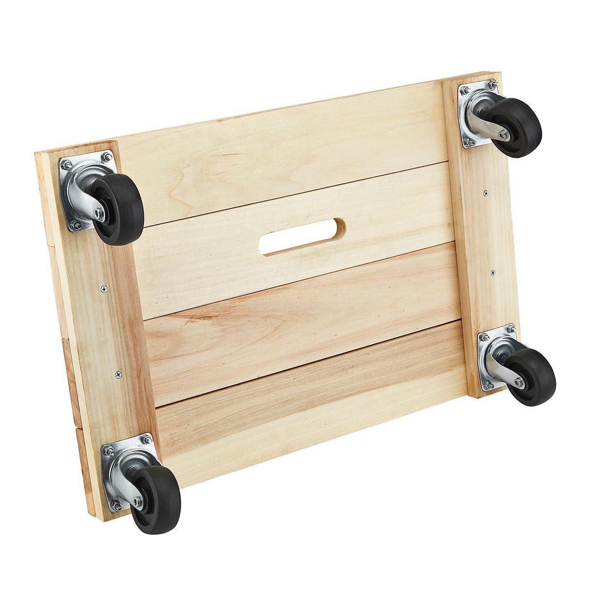 24 in. x 16 in. 1000 lb. Capacity Solid Deck Hardwood Dolly E31850