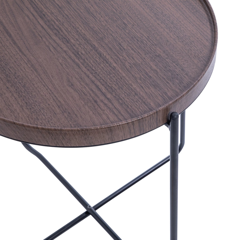 Foldable Round Side Table V916