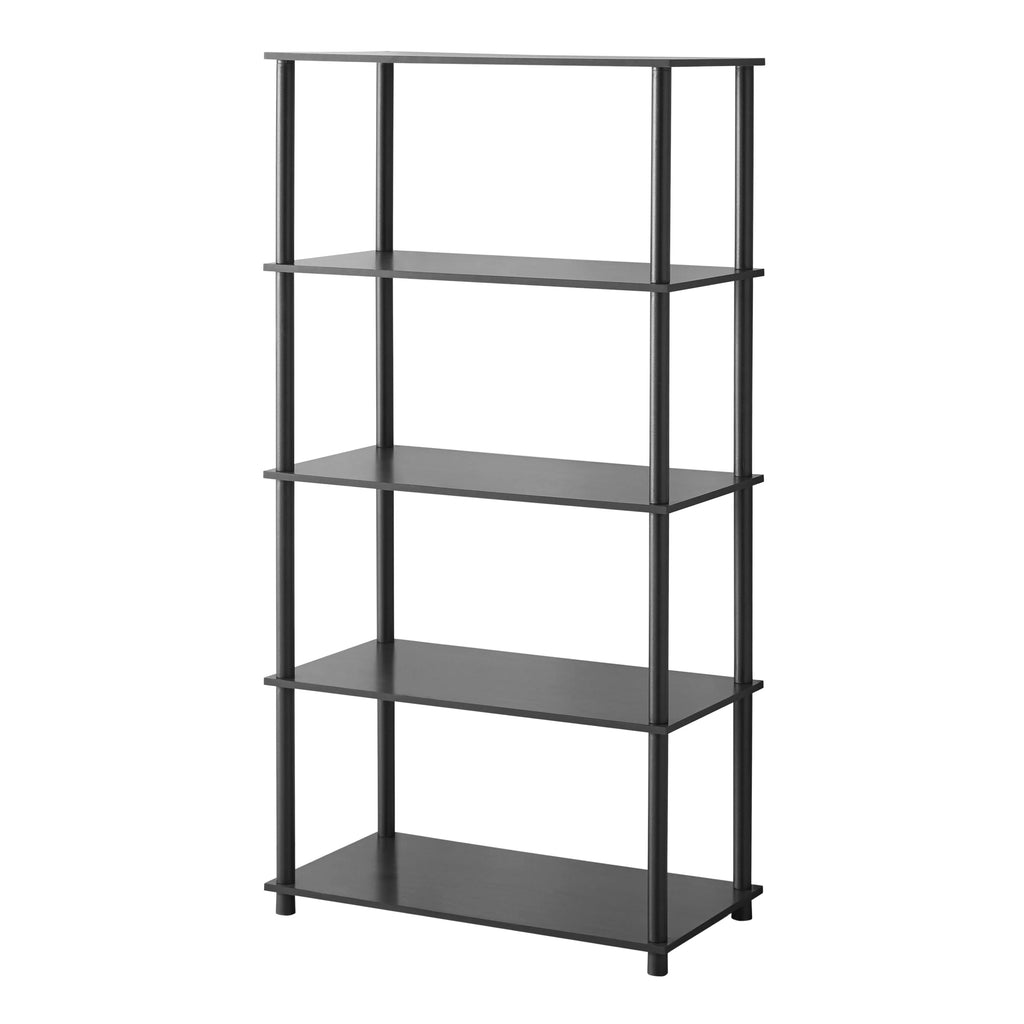 White 5-Shelf Storage Bookcase R1676