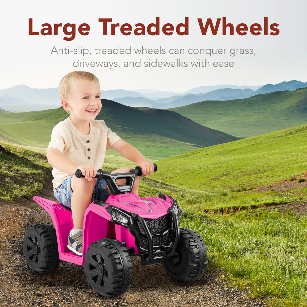 6V Kids Ride-On 4-Wheeler Quad ATV Car Black G113