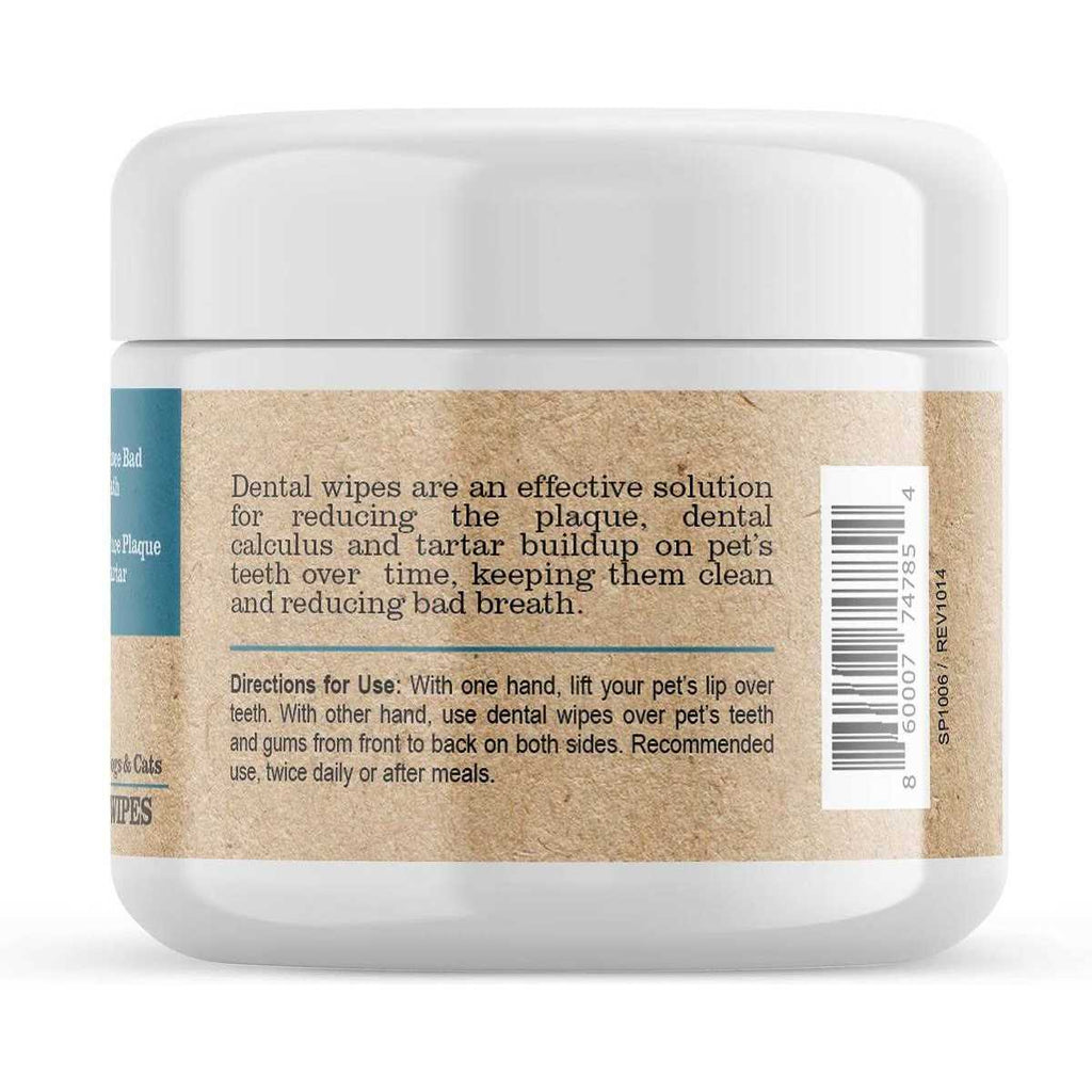 Dental Wipes for Dogs & Cats 50 Count B1646
