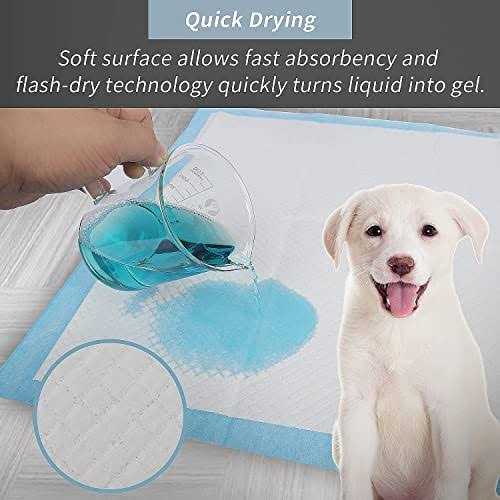 Puppy Pee Training Pads Super Absorbent & Leak-Proof T34046