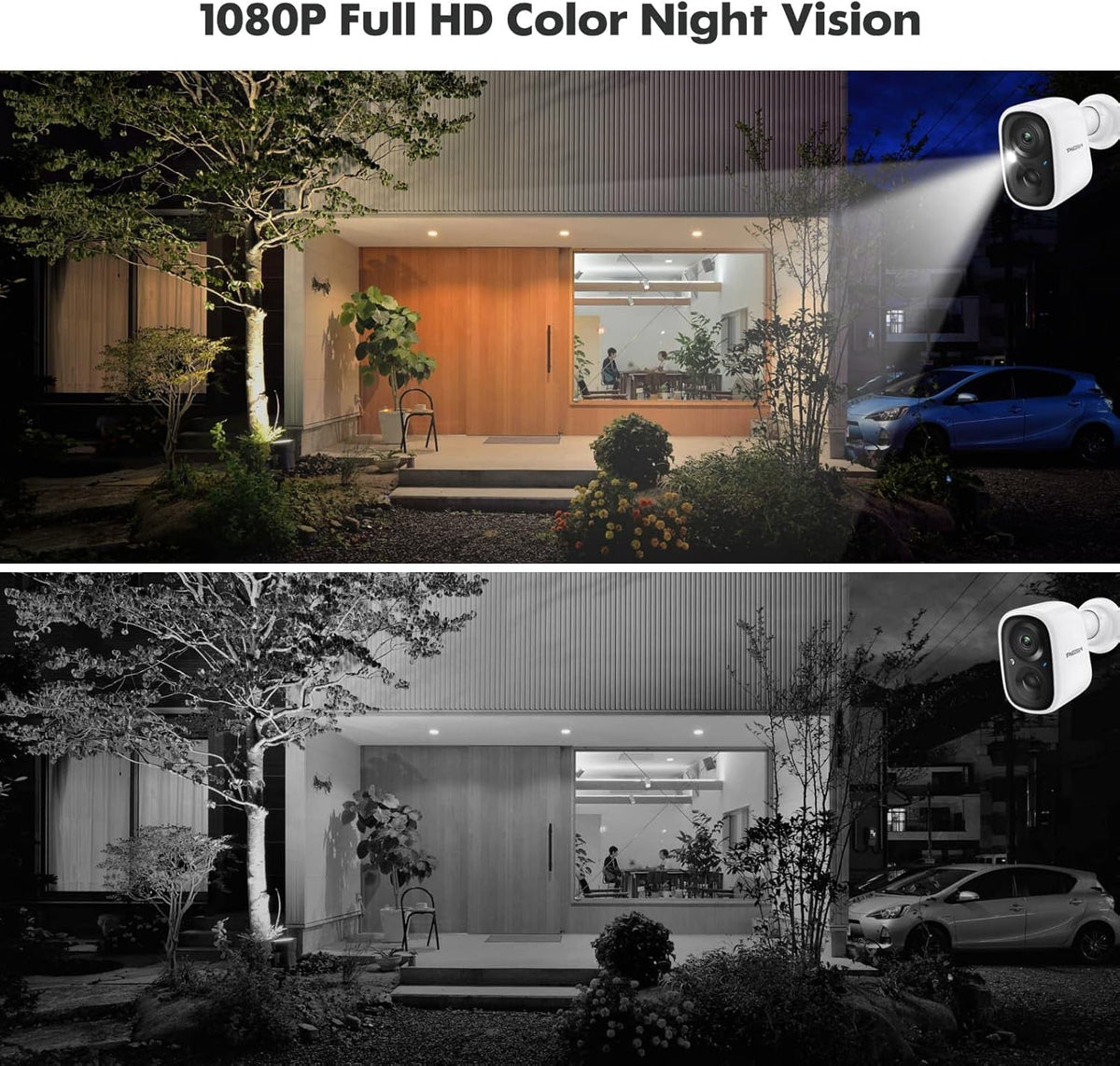 Wireless Battery Powered 1080p Security Camera I631172