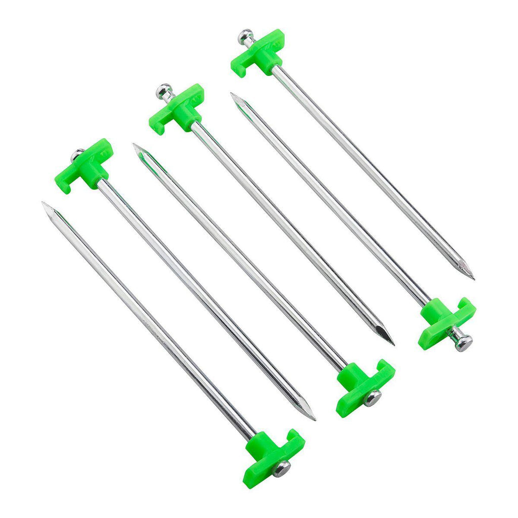 10 In. Steel Tent Stakes, 6-Pack V6127