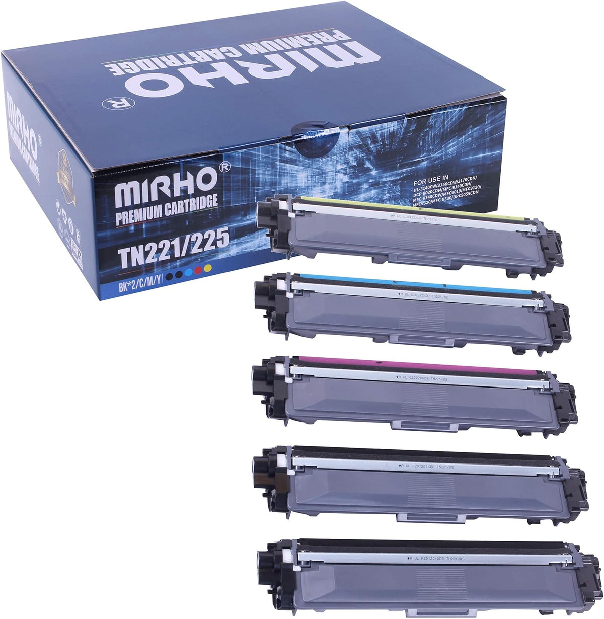 Compatible Toner Cartridge Replacement 5-Pack N336586
