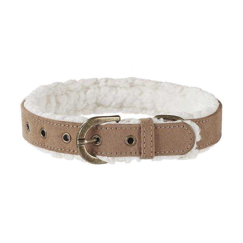 Faux Suede Pet Collar Z25141