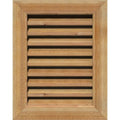 Unfinished Functional Vertical Gable Vent W40290