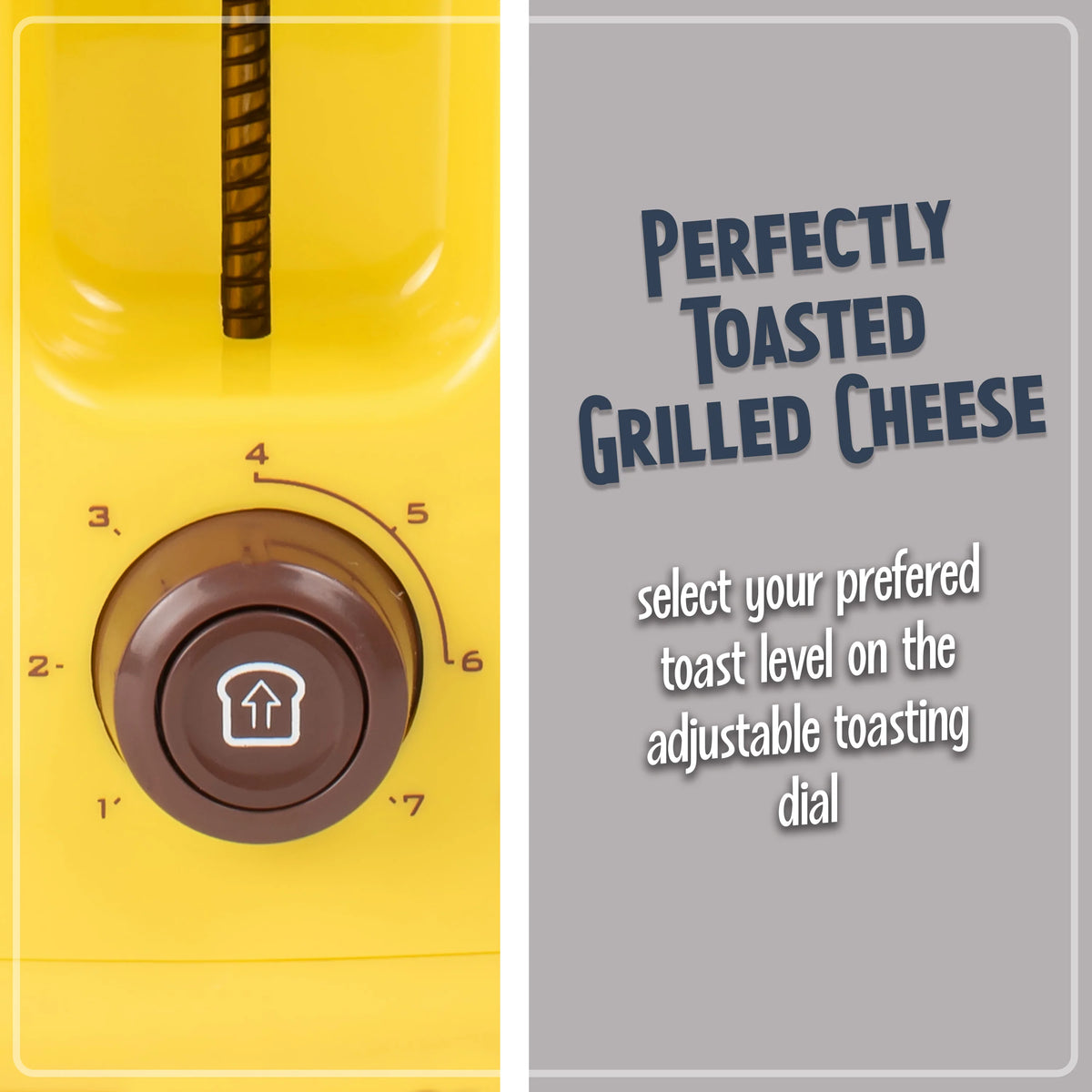 Grilled Cheese Sandwich Toaster with Extra Wide Slots R8412