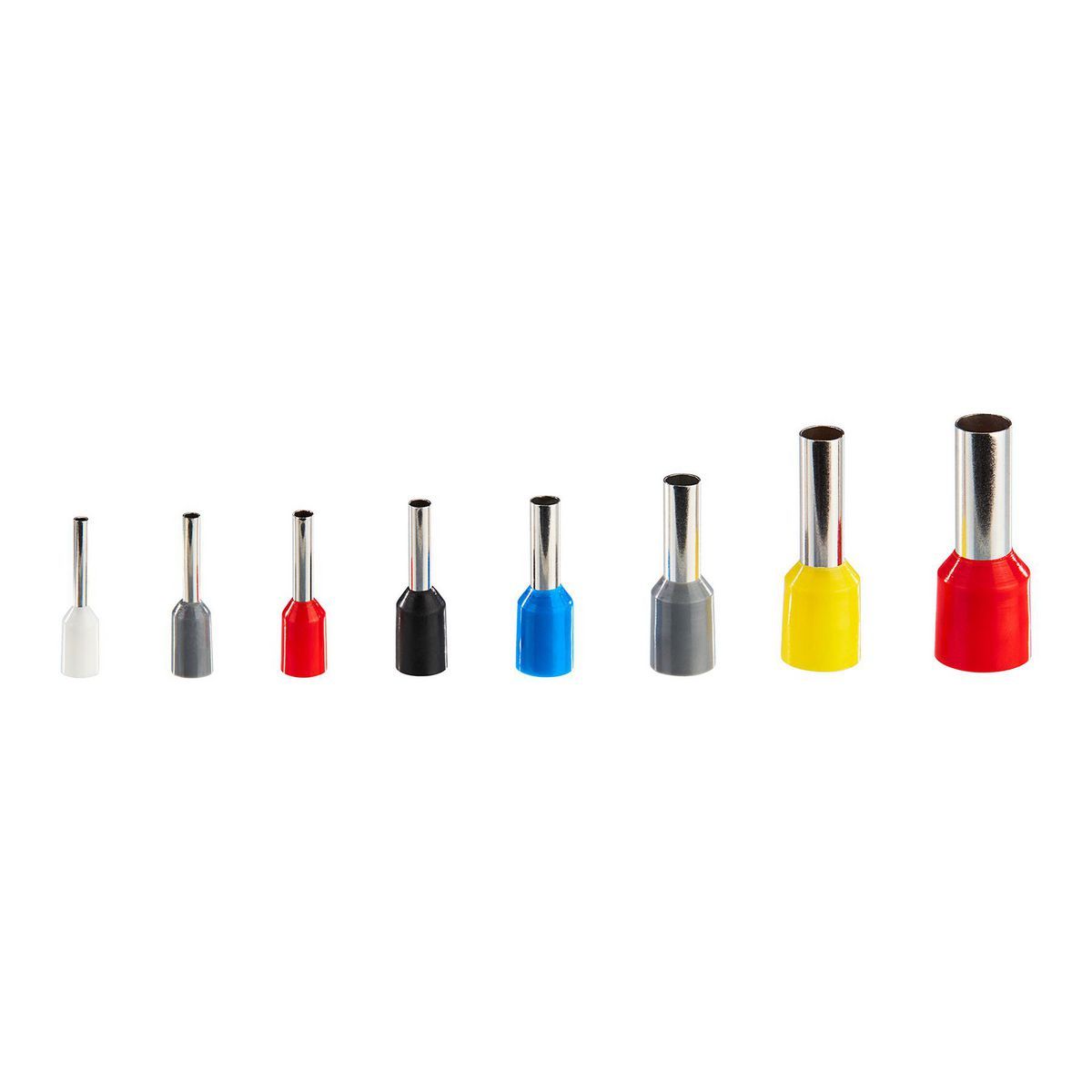 Wire Ferrule Assortment, 1200-Piece N56529