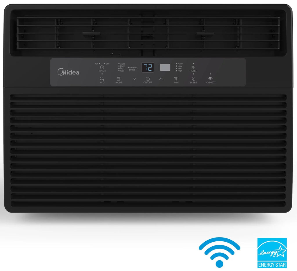 10,000 BTU 115V Smart Window AC with Remote, White C297081