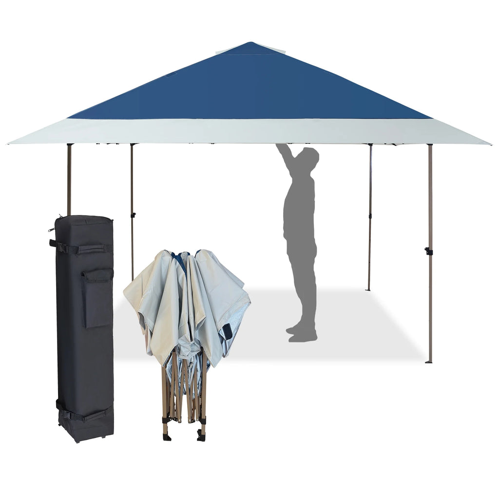 13'x13' Pop-up Canopy with Auto Extending Eaves D16819