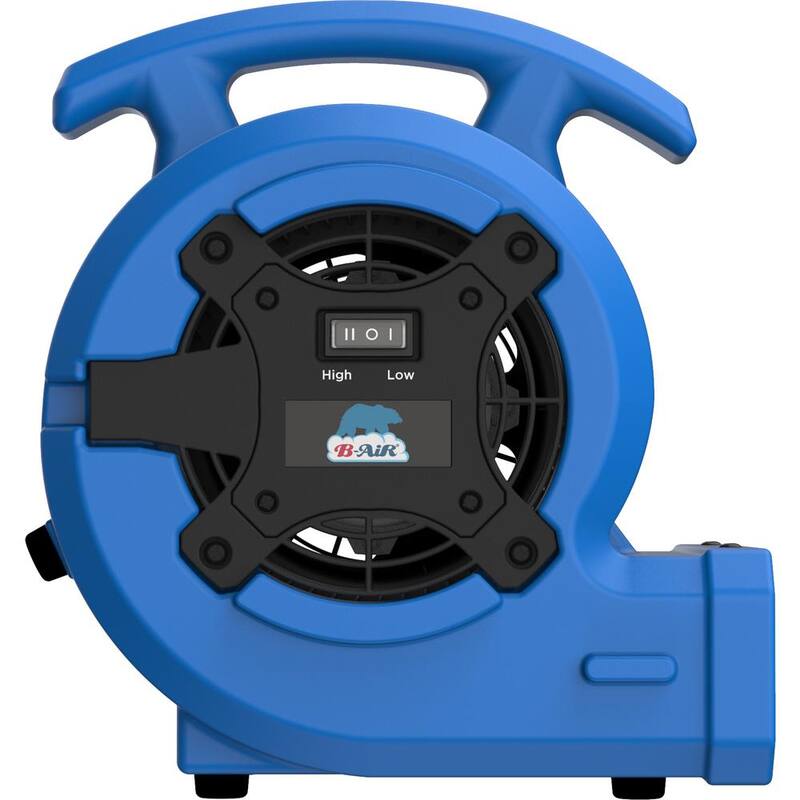 1/8 HP Air Mover Carpet Dryer Floor Blower Fan Blue H91550