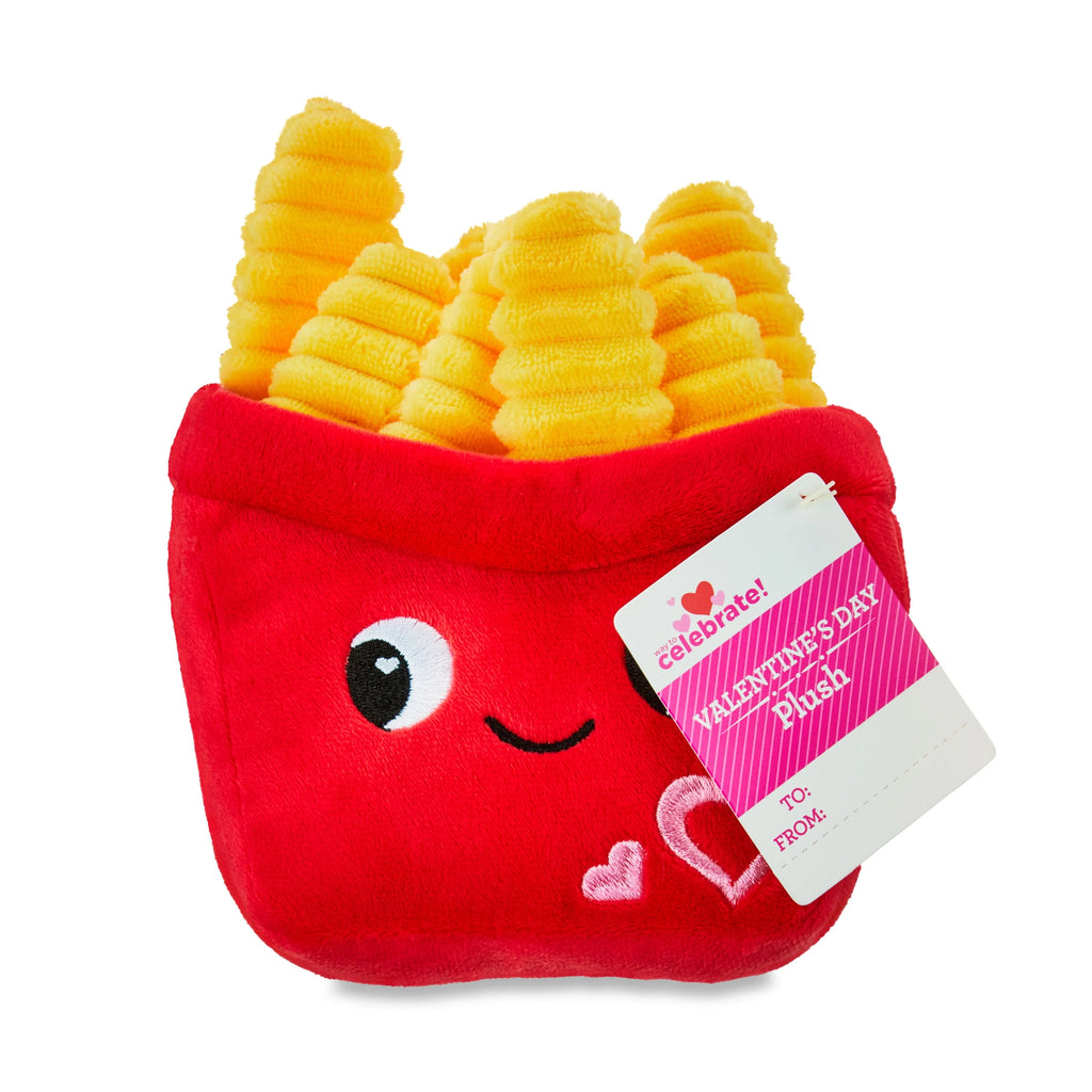 6 Red French Fries Plush D881