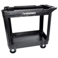 2-Tier Plastic Service Cart with 500 lb. Capacity C8579