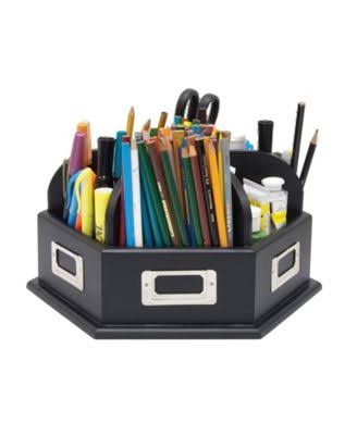 Black Wood Desk P584