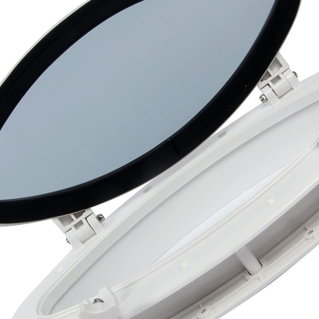 Pair of 16” x 8-5/8” Oval Opening Portlight Porthole Replacement Window N5762