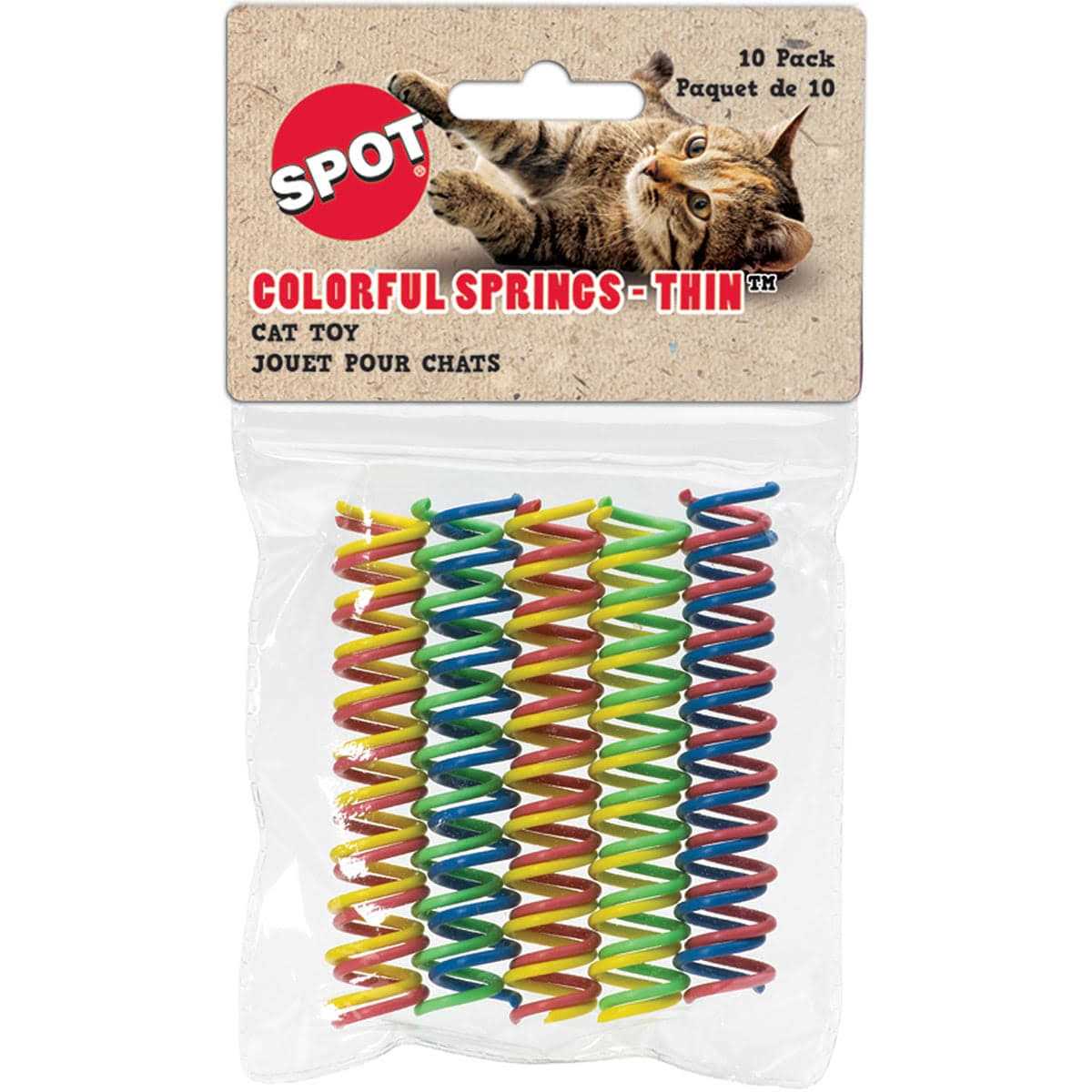 Colorful Springs Cat Toy V424404