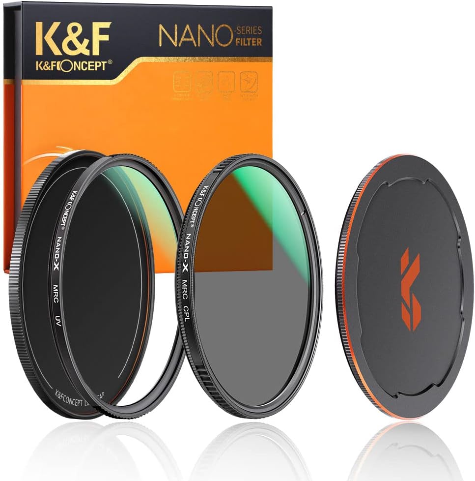 67mm Circular Polarizer & UV Protection Filter Kit (2 pcs) H697