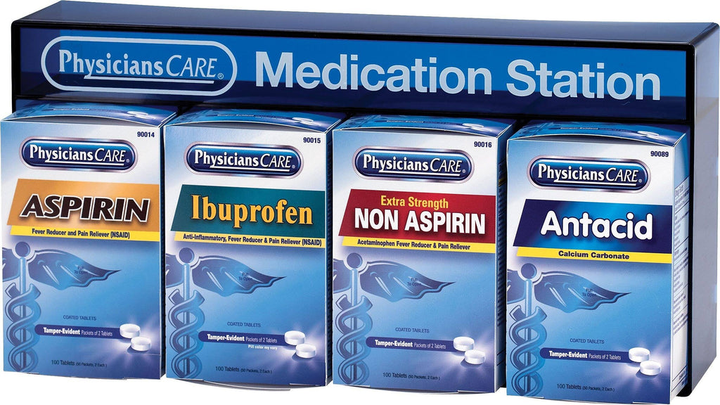 Aspirin Ibuprofen Medication Station R2845