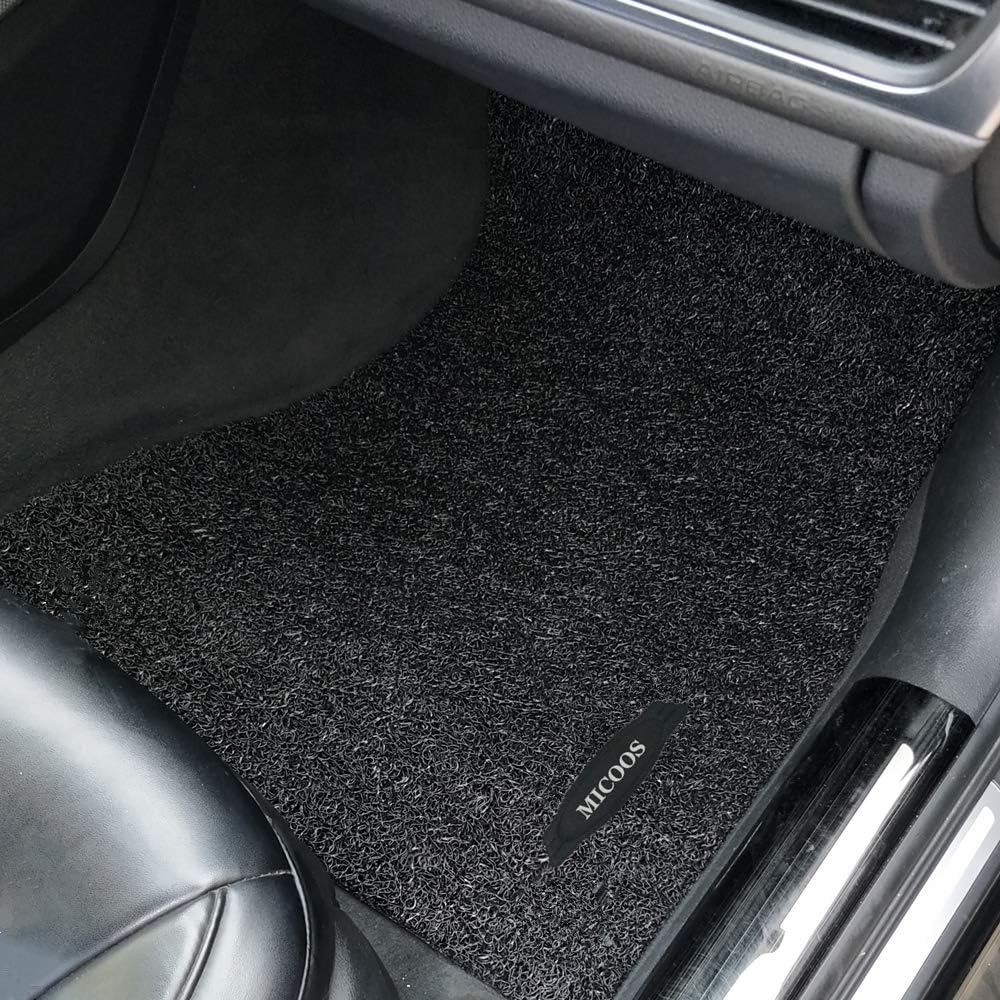 Black All Weather Car Floor Mat Set D61816