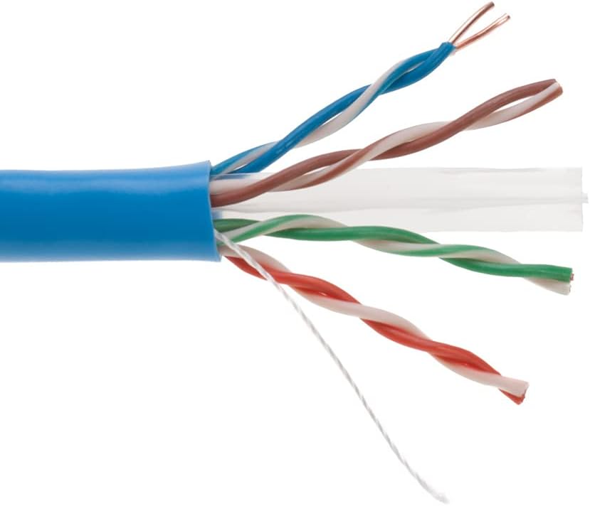 1000ft CAT6 Solid UTP 23AWG Ethernet Cable Orange V59531